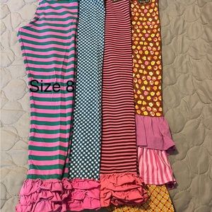 Matilda Jane leggings for girls, size 8